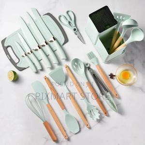 19pcs Executive Silicon Spoons Set-Heat Resistant - thumbnail 2