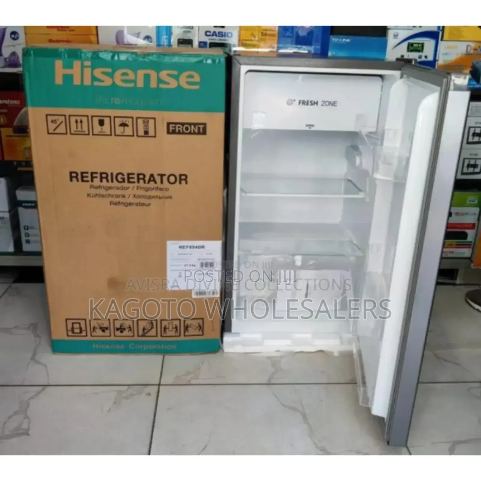 Single Door - Hisense 94litres Fridge