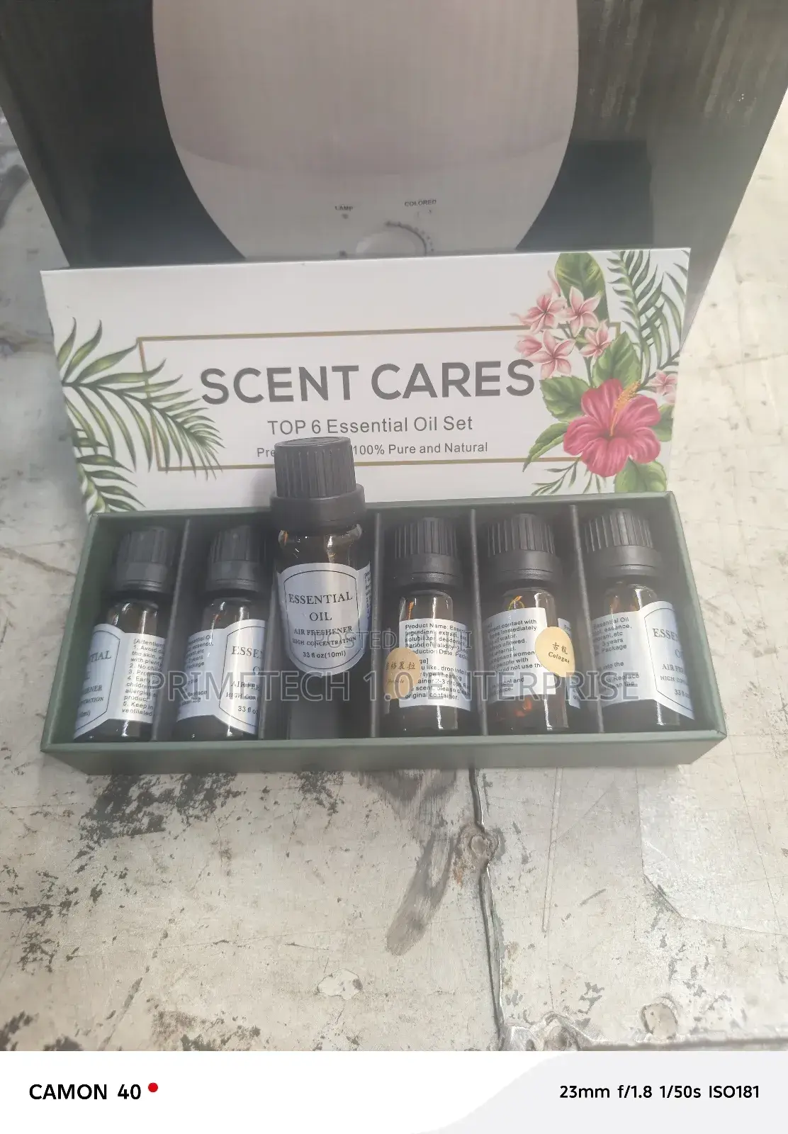 Natural Essential Oils 6pcs Bottles
