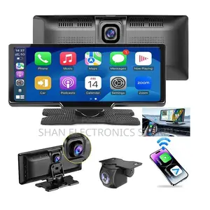 Car Wireless Monitor Blackbox DVR Carplay,Android Auto 10.26
