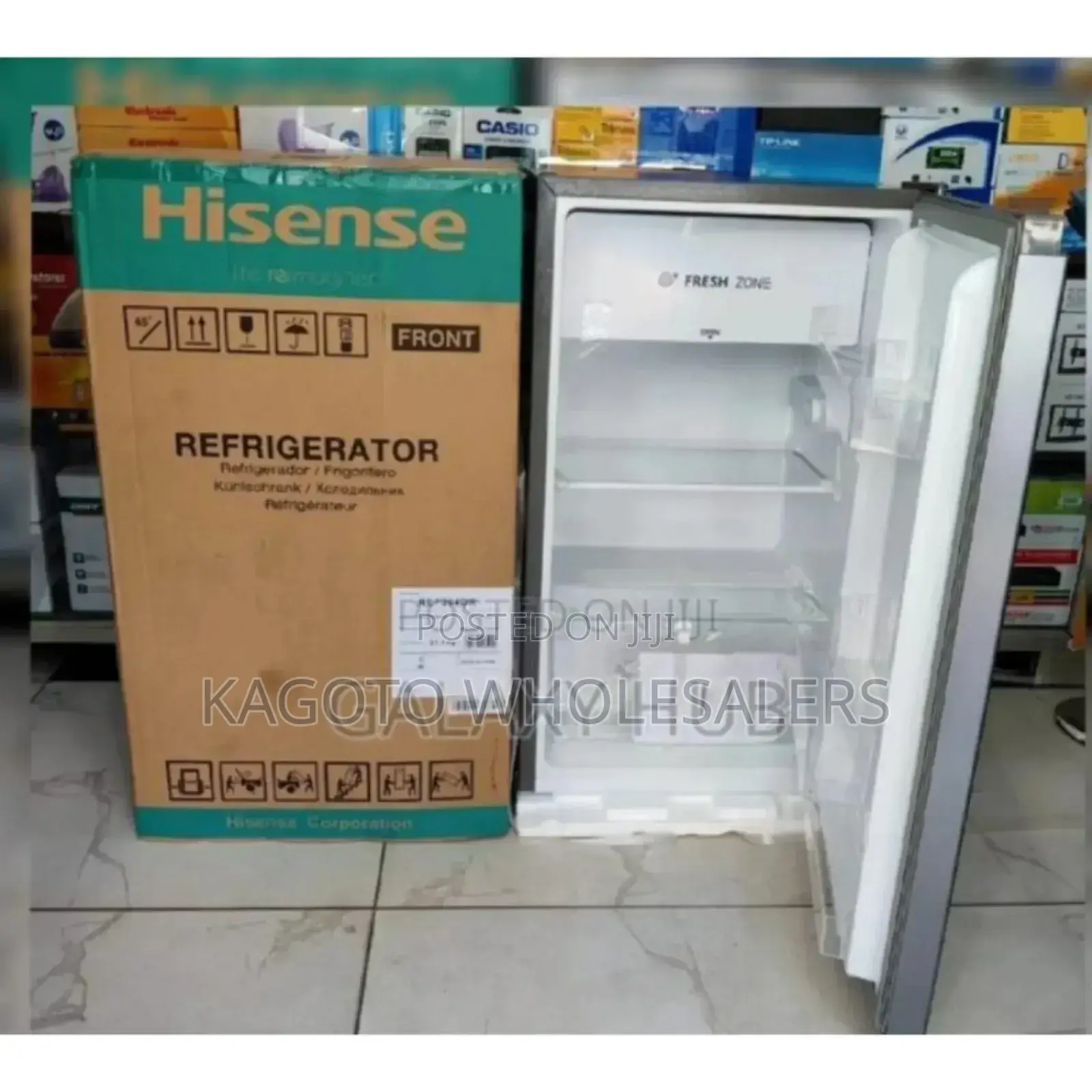Fresh Zone-- Hisense 94litres Fridge