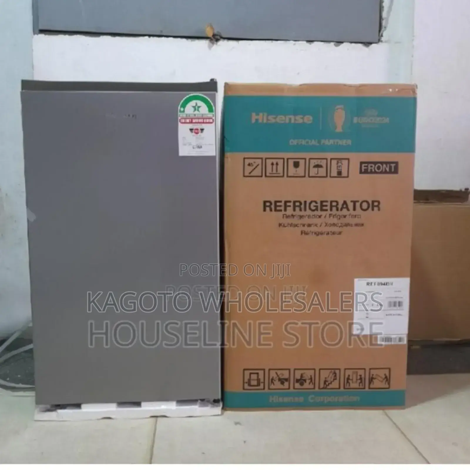 Silver Hisense. Hisense 94litres Fridge