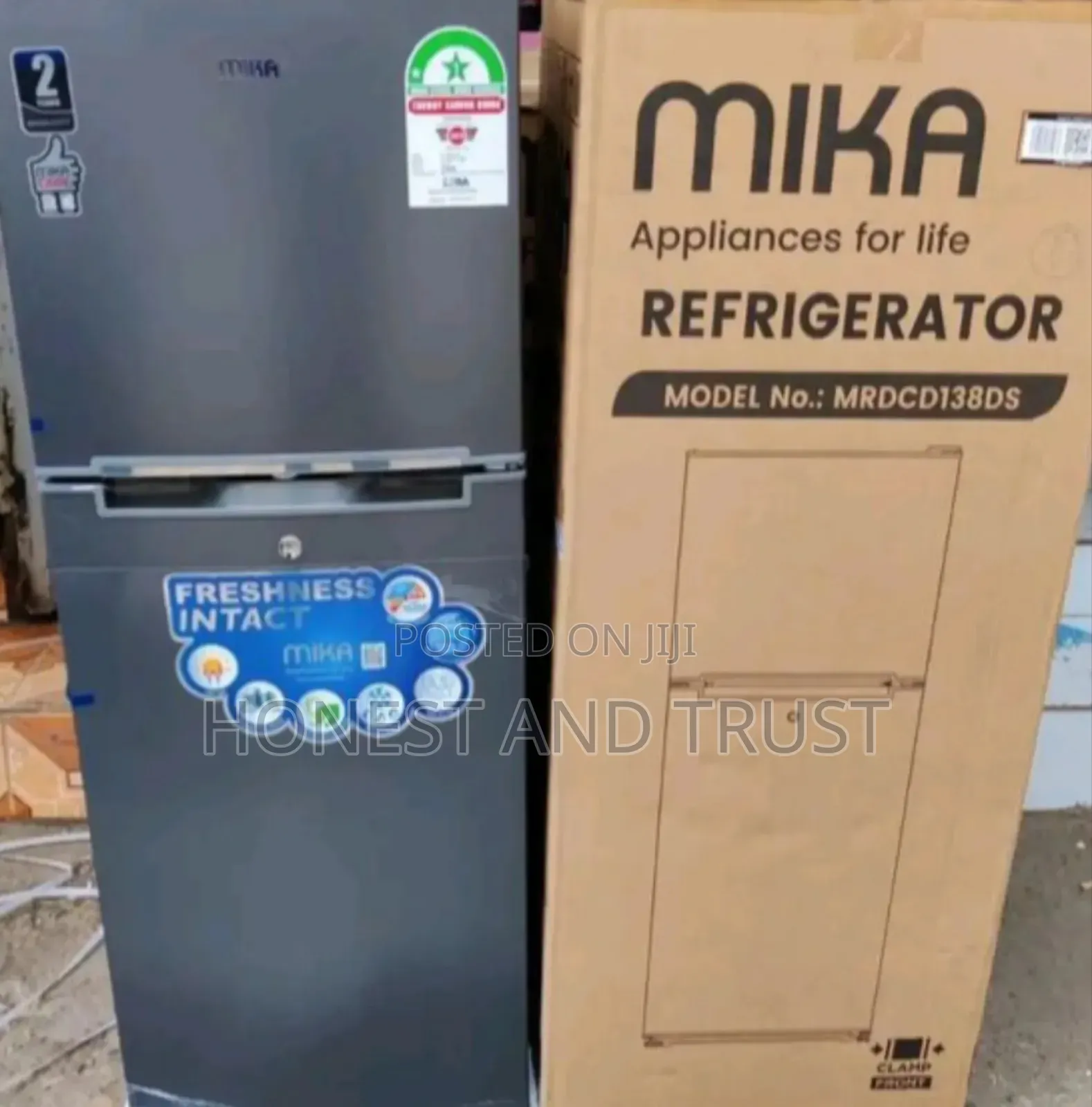 Mika 138liters Fridge
