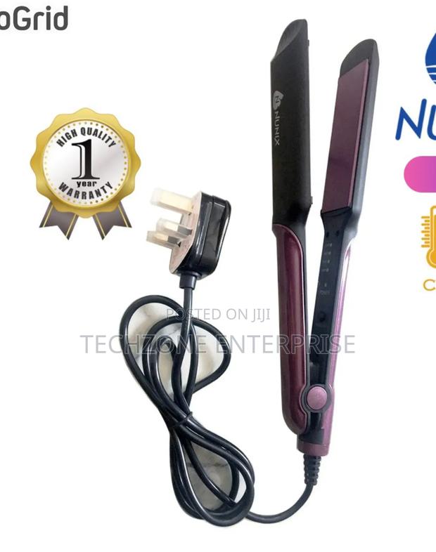 Nunix 6505 Ceramic Proffesional Flat Iron / Straightener - main view