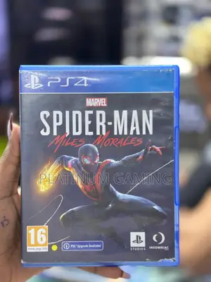Used Spiderman Miles Morales Ps4