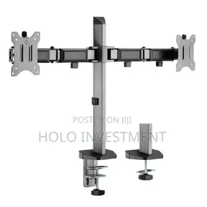 Deluxe Dual-Monitor Articulating Monitor Arms