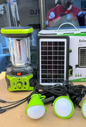 Dat Dt-9016 Solar Light -With 3 Bulbs