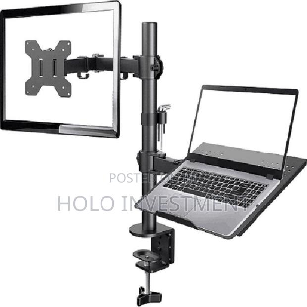 Monitor Arm With Laptop Stand Mounting Type - main view