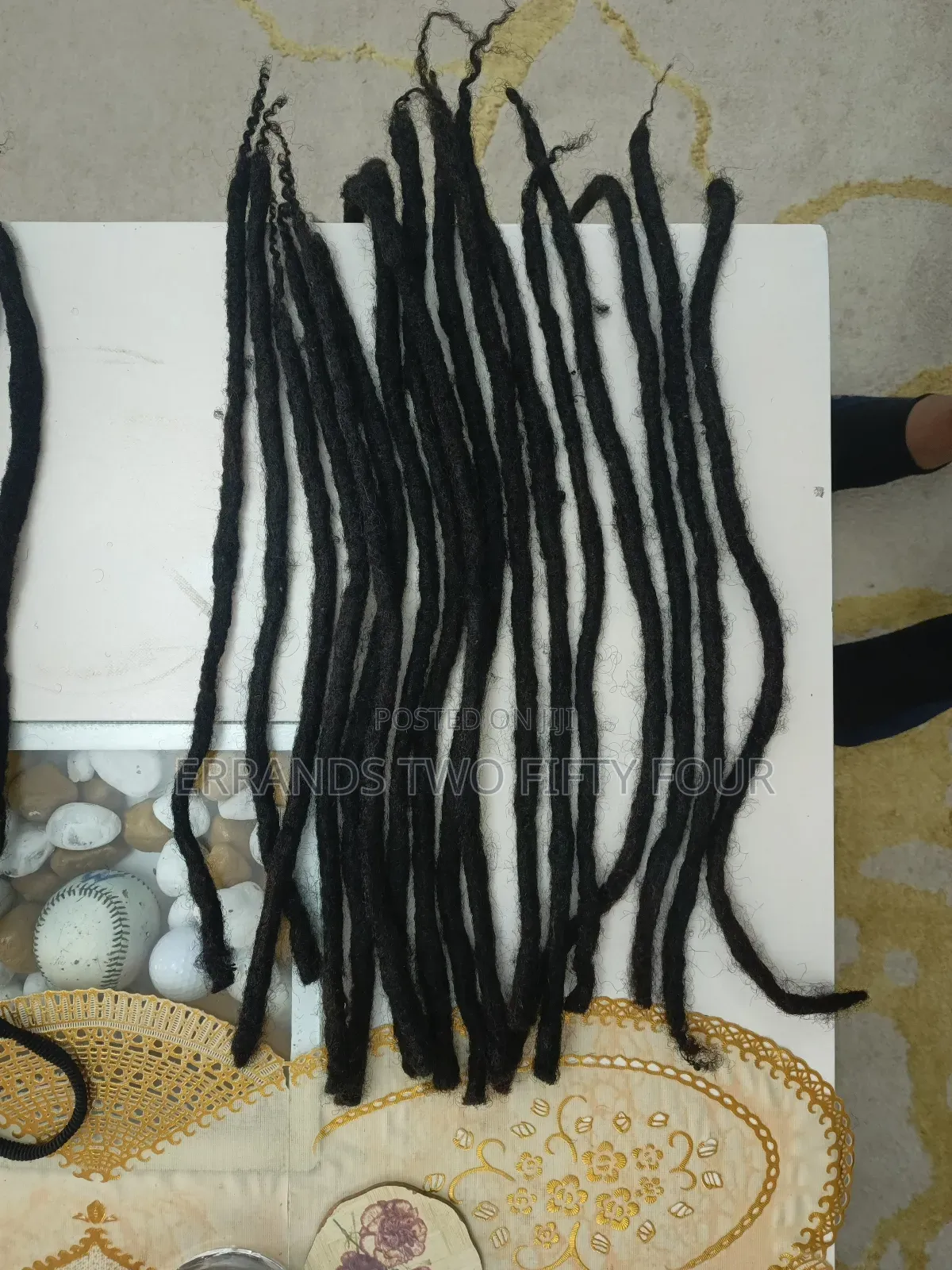 Natural Dreadlocks Artificial Crocheted Hair