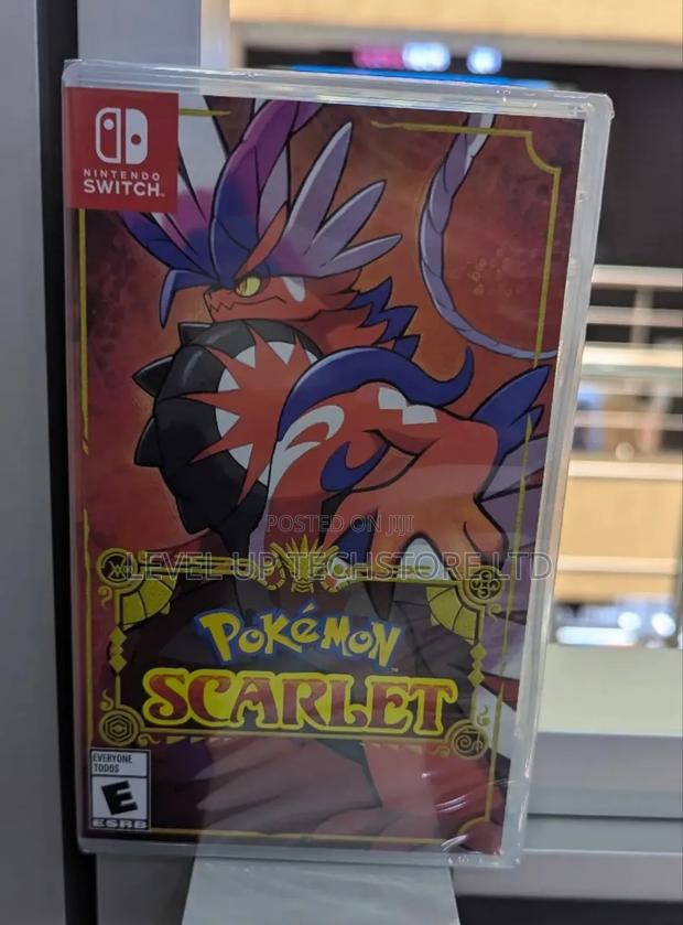 Nintendo Switch Pokemon Scarlet - main view