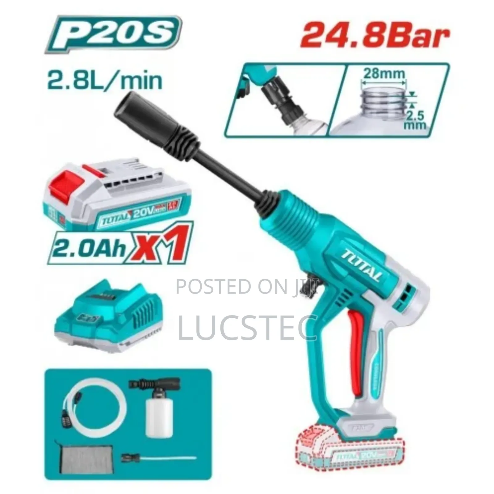 Total Cordless Pressure Washer
