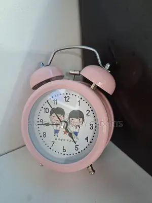 Noiseless Analog Clock – Silent Movement With Alarm