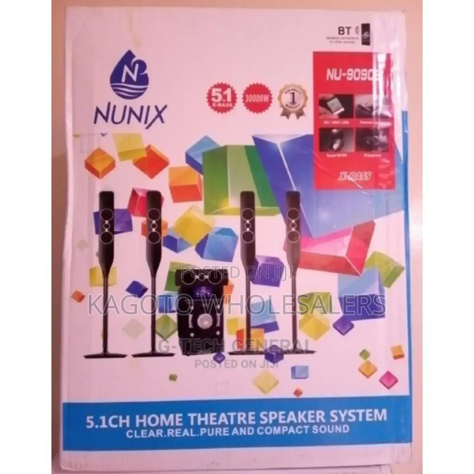 Nunix Tall Boys 5.1ch Home Theatre