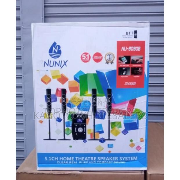 Brànd New Nunix 9090b , 9090b,  5speaker Home Theatre