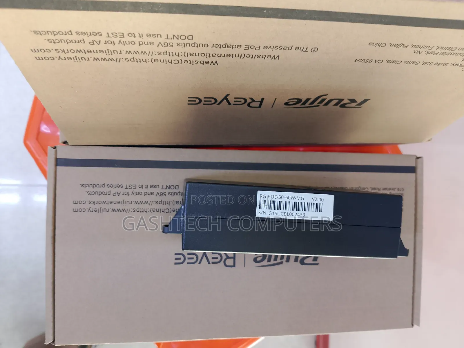 Brand New Ruijie 60w Poe Adapter