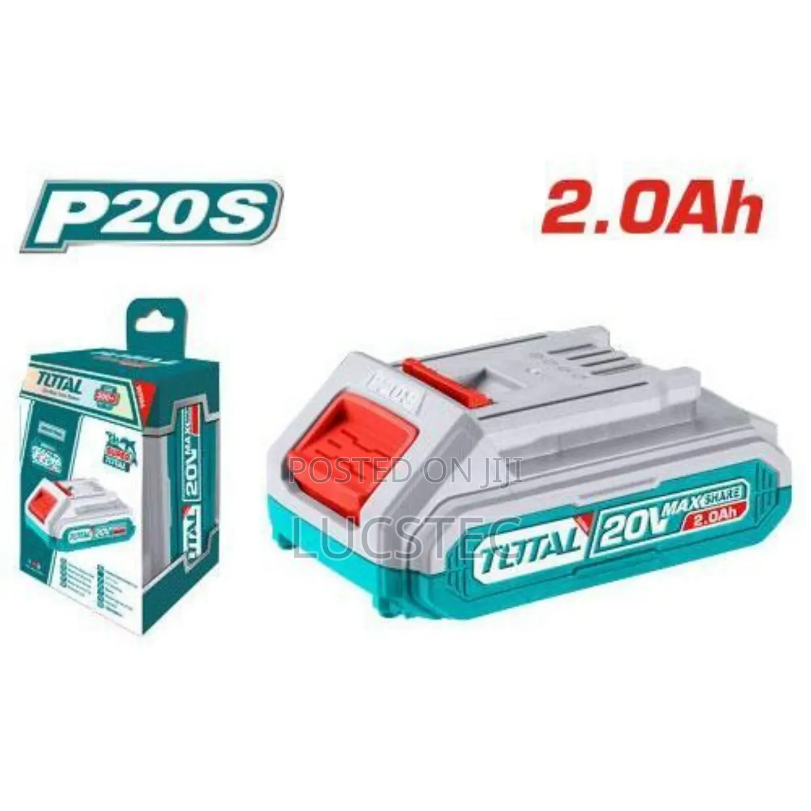 Total 20v 2.0ah Lithium-ion Battery Pack,