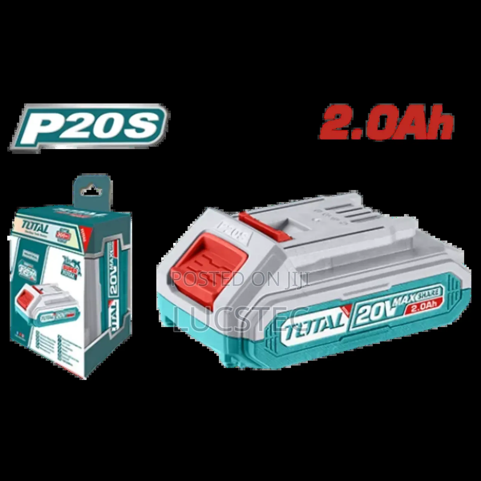 Total 20v 2.0ah Lithium-ion Battery Pack,