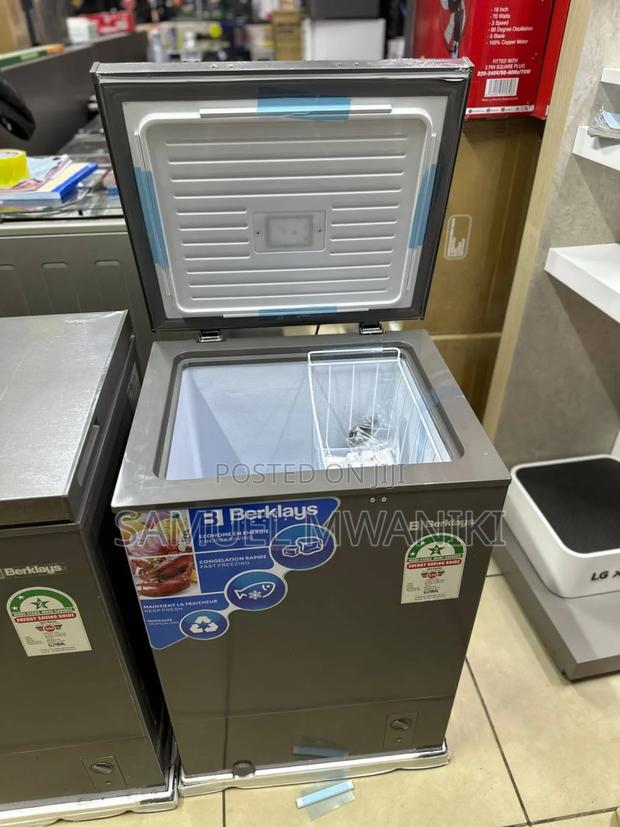 Berklays Chest Freezer 100 Liters Fast Freezing Function - main view