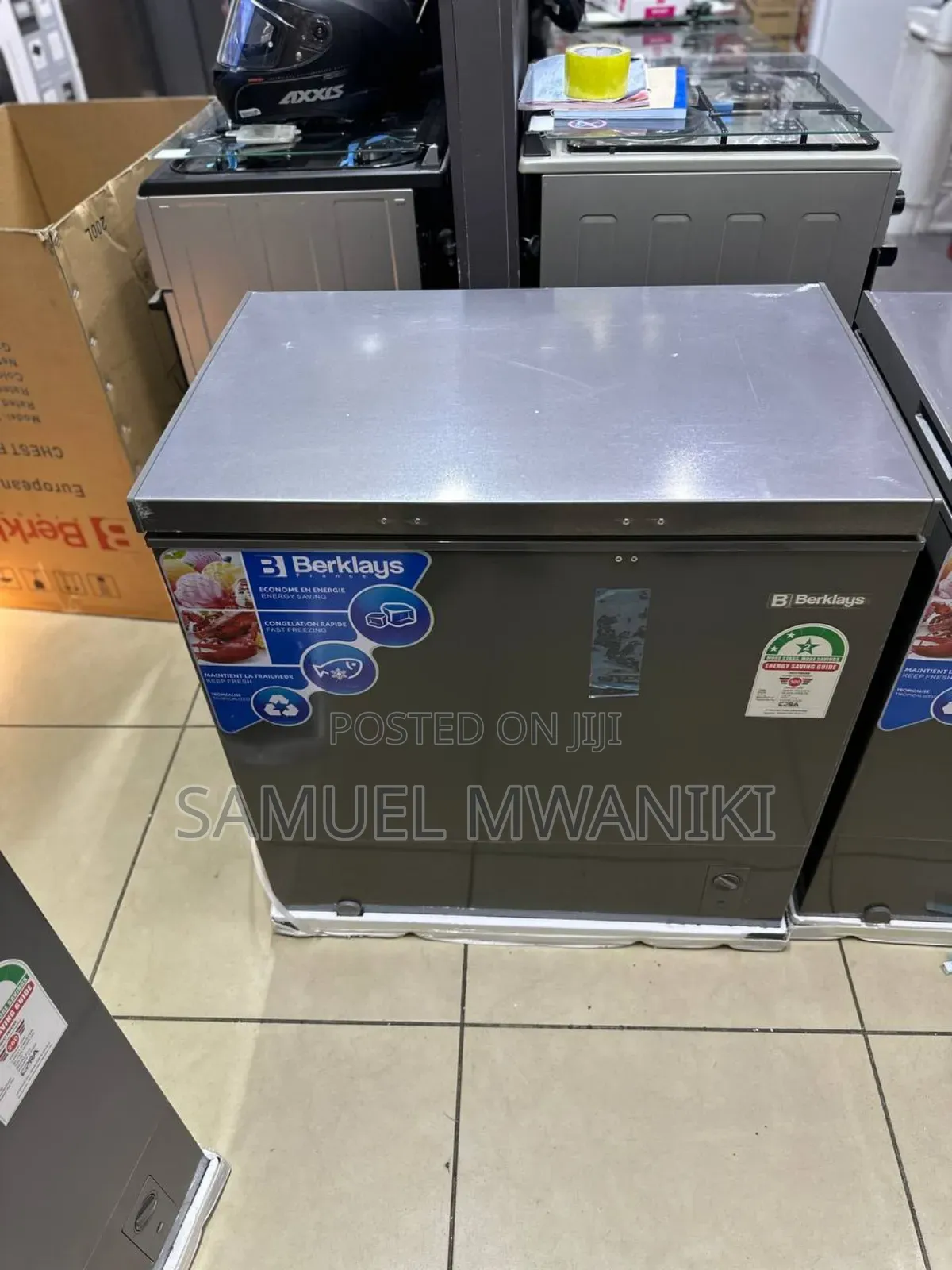 Berklays Chest Freezer 200 Liters Has Fast Freezing Function