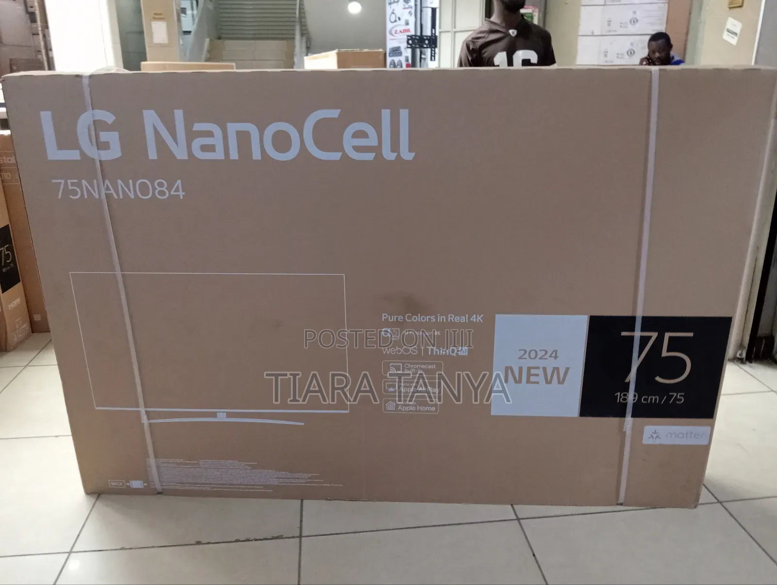 Lg Nanocell Tv 75" Nano84 Series Webos Smart Tv Ai