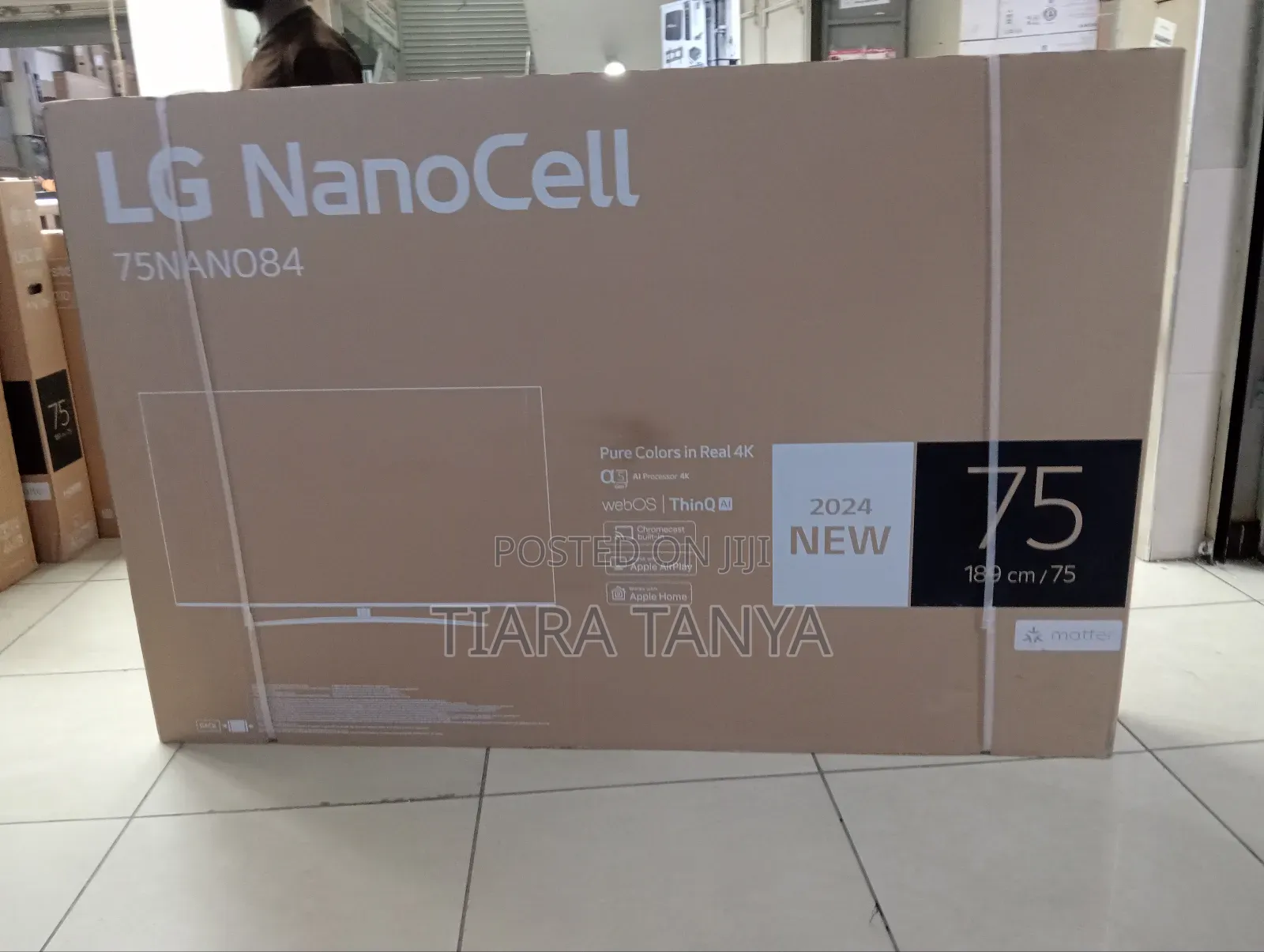 Lg Nanocell Tv 75" Nano84 Series Webos Smart Tv Ai