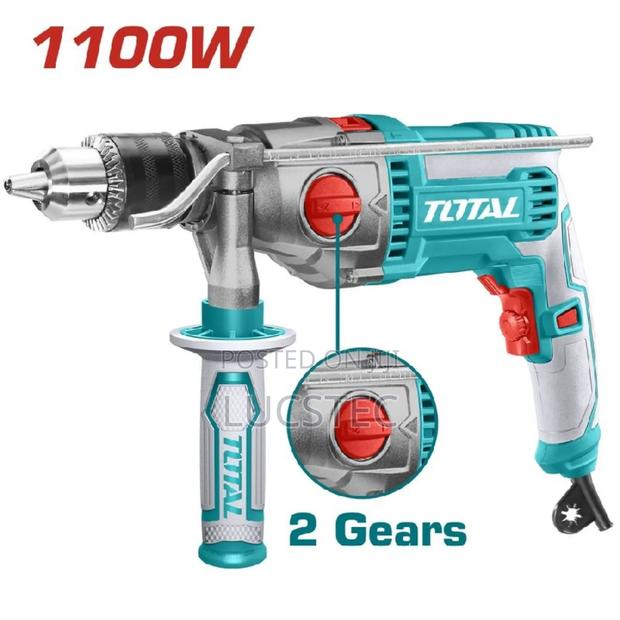 Total 1100w Impact Drill (Model Tg211166 - thumbnail 4
