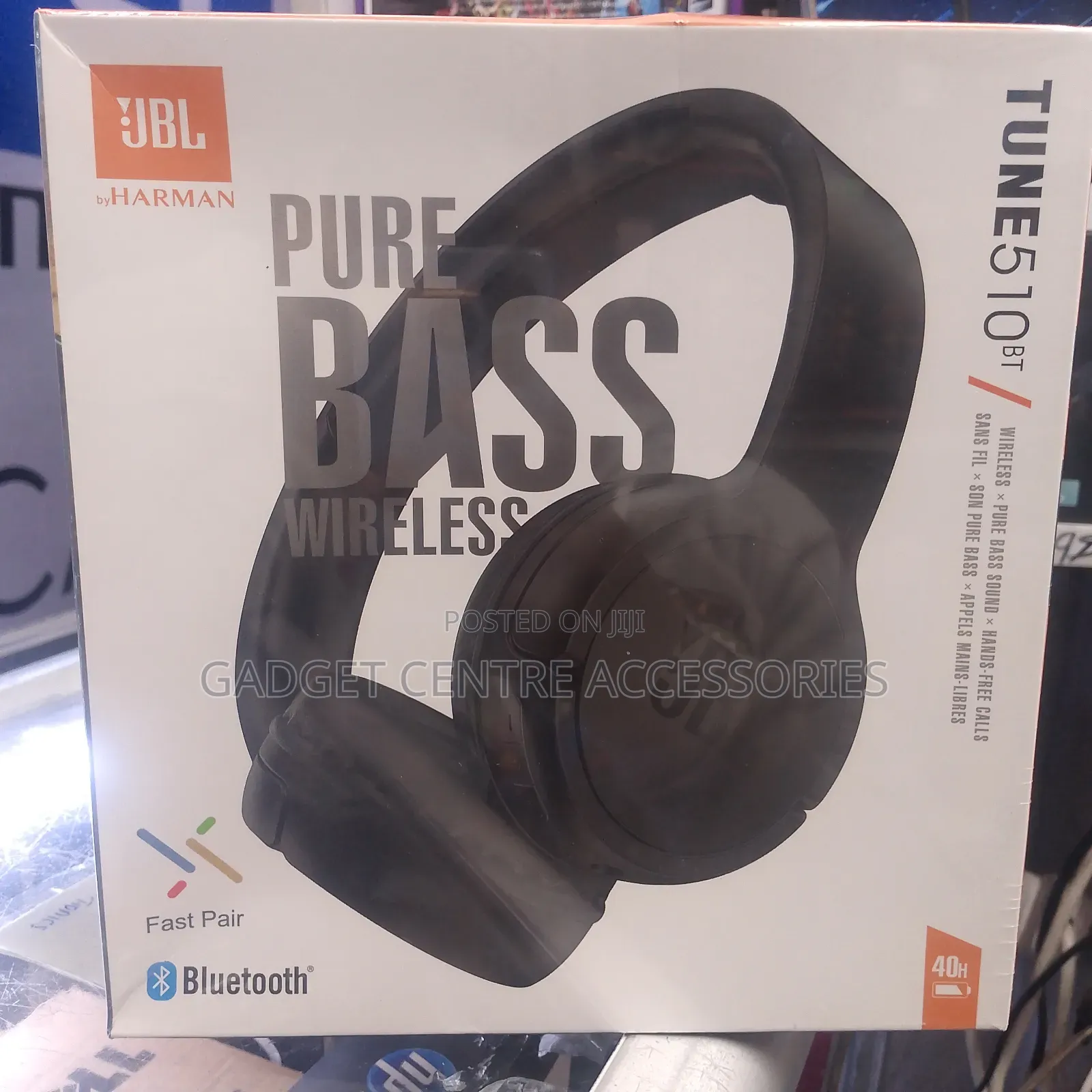 Wireless Tune 510bt Pure Bass Headphones
