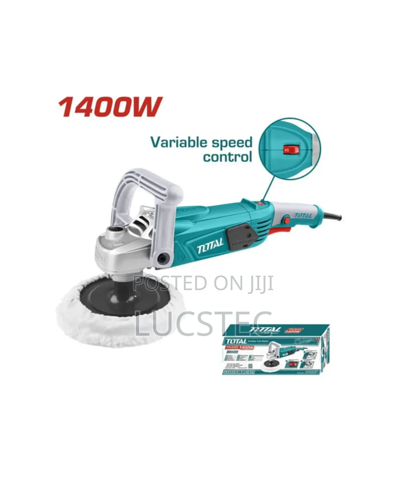 Total 1400w Variable Speed Polisher