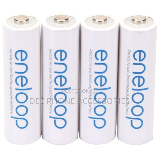 Eneloop 4aa White Rechargeable Batteries