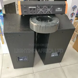 12 Channels Powered Mixer + (2) Ev 15" Mid Speakers Stand