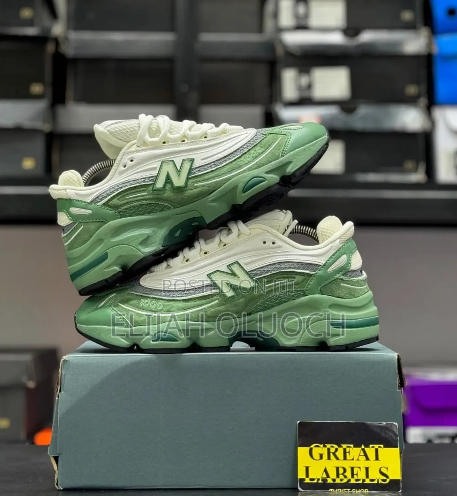 New Balance 1000 Green Grey Shoes
Size 38___________45.
