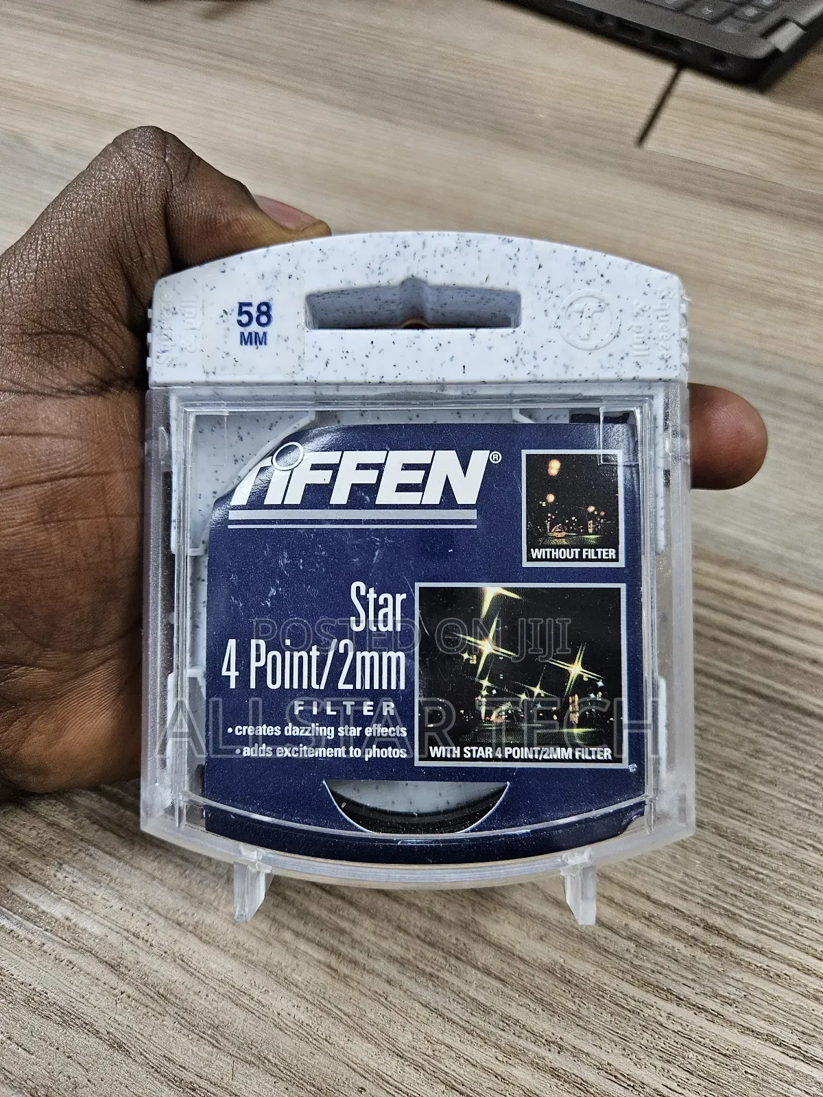 Tiffen 58mm 4pt/2mm Grid Star Effect Filter