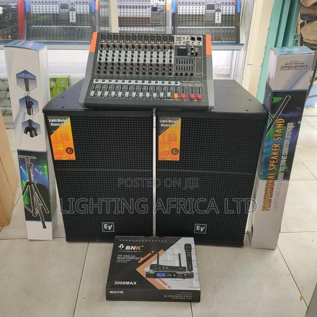 New 12 Channels Sound System -(2)Ev 15" Mid Speaker's - BNK Wireless - main view