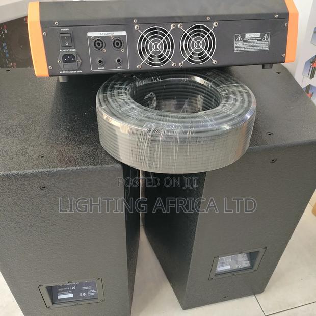 New 12 Channels Sound System -(2)Ev 15" Mid Speaker's - BNK Wireless - thumbnail 3