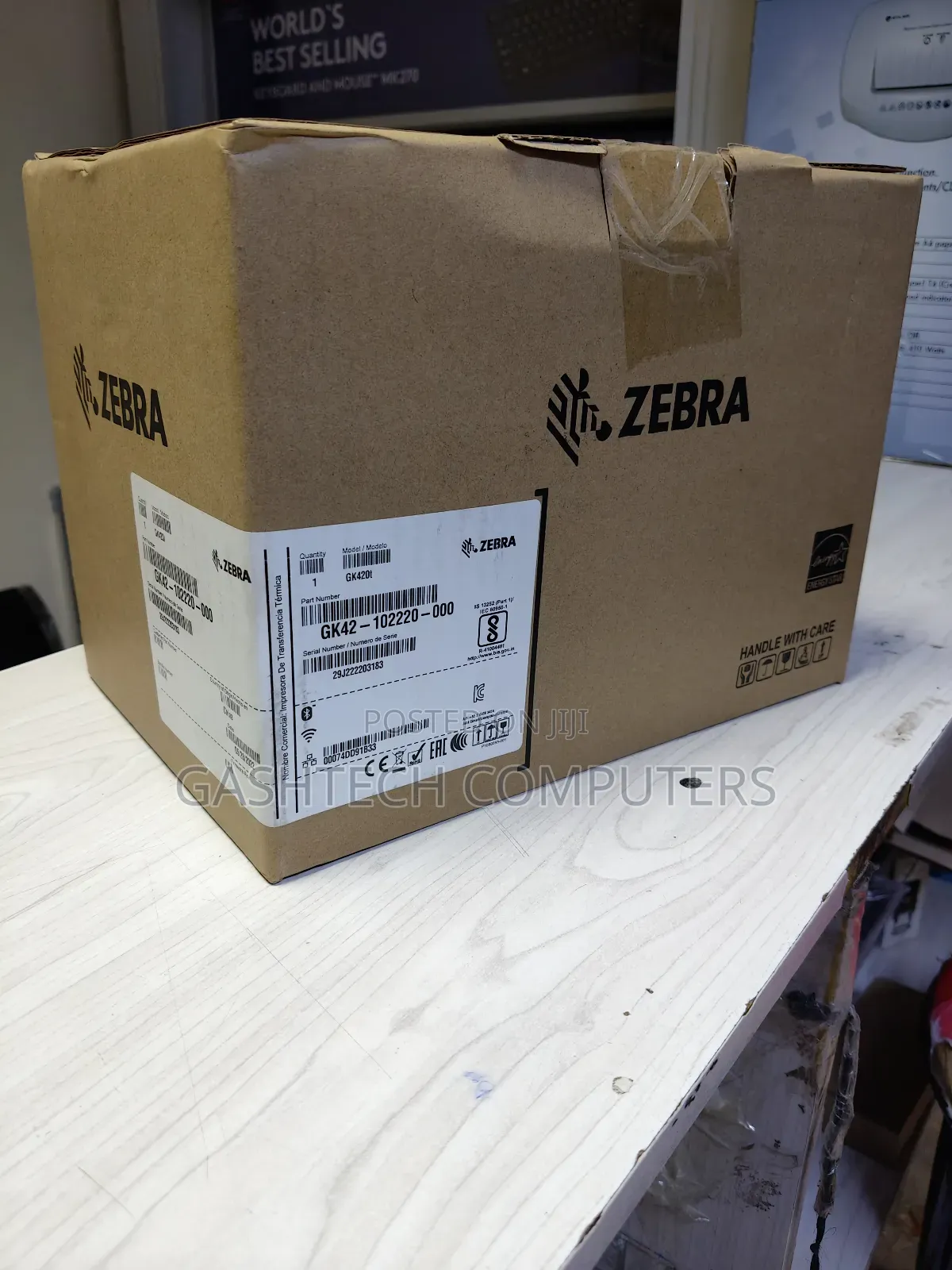 Zebra Gk420t Printer With Usb, Ethernet Ports