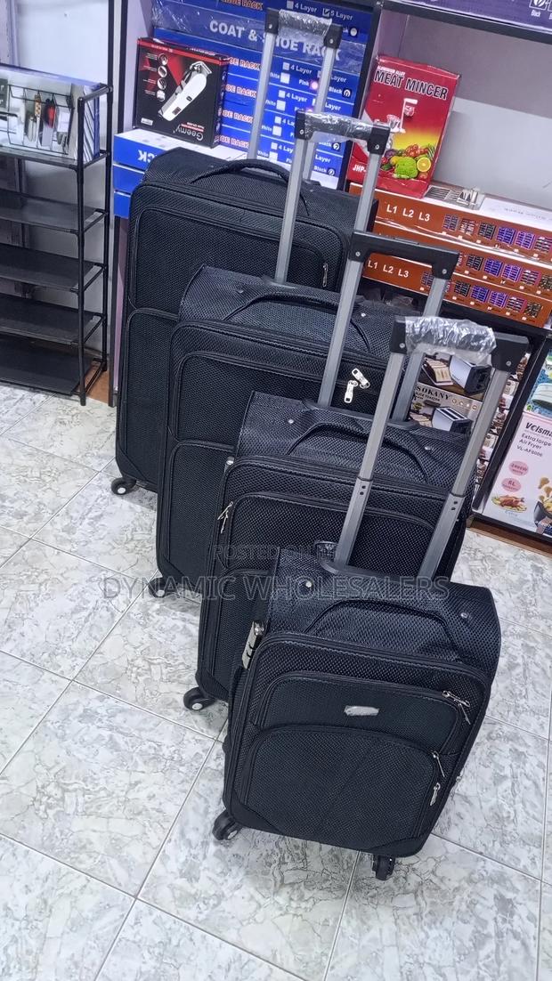 4 In1black Fabric Suitcases/Travel Bags - thumbnail 2