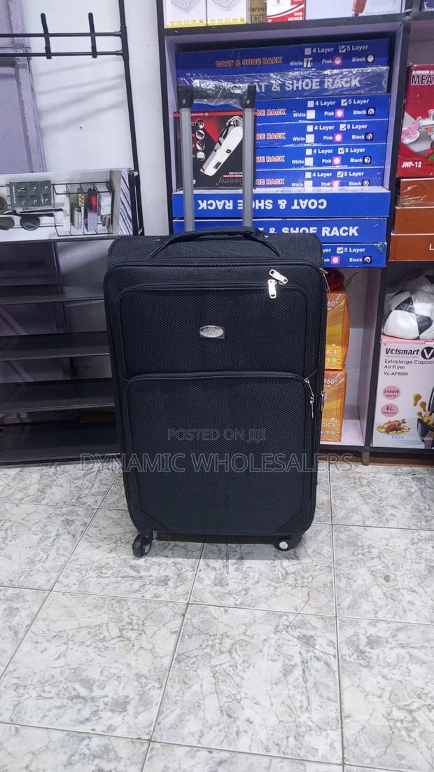 Large Fabric Suitcase - thumbnail 2