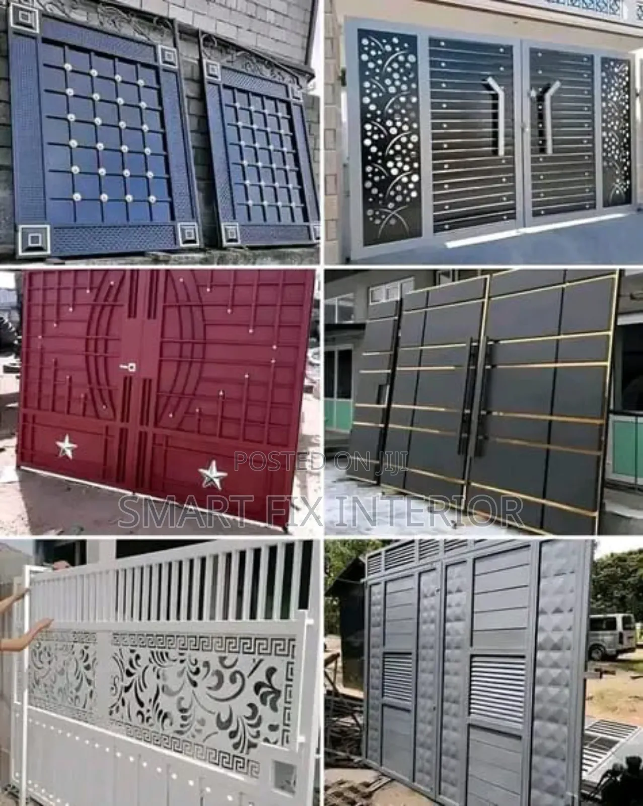 Steel Doors, Gates, Grills and All Metal Work