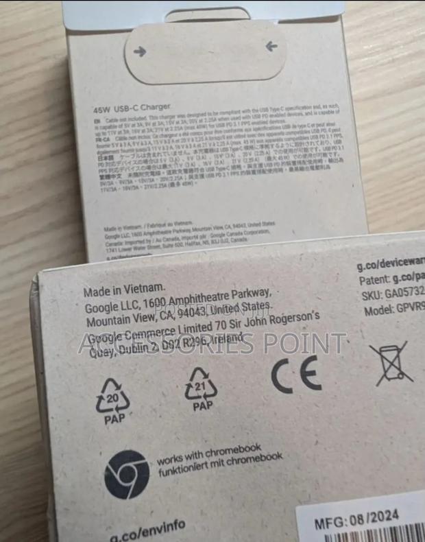 Google Pixel 45w Power Adapter - thumbnail 2
