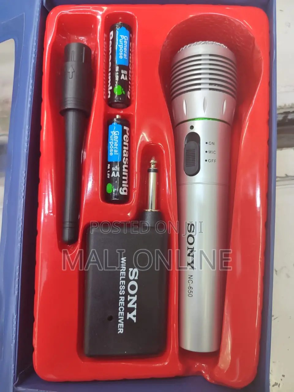 Sony Nc650 2-in-1 Wired & Wireless Microphone