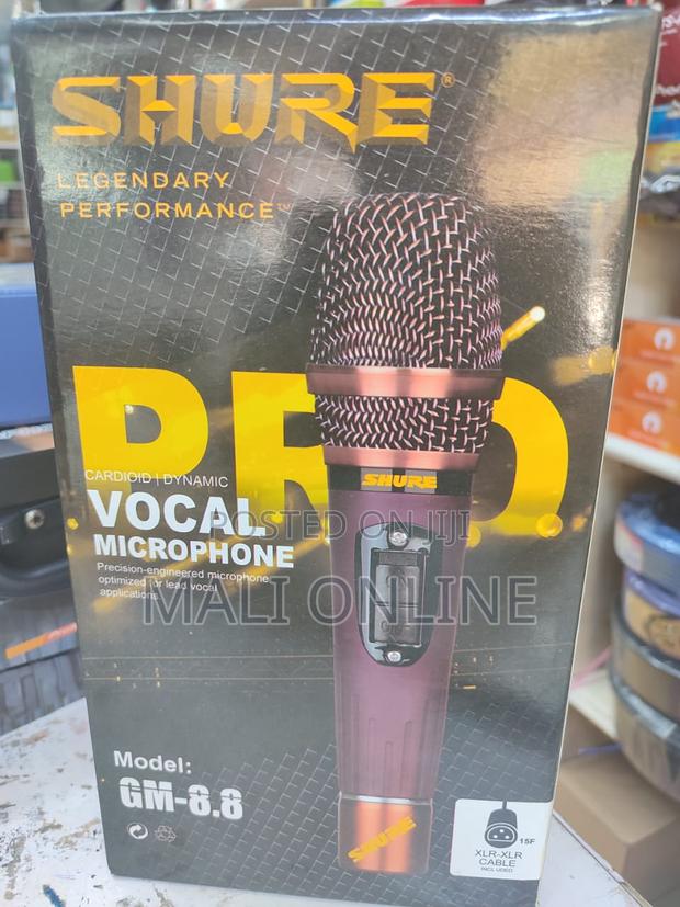 Shure Gm-8.8 Dynamic Vocal Microphone With 5m Cable - thumbnail 4