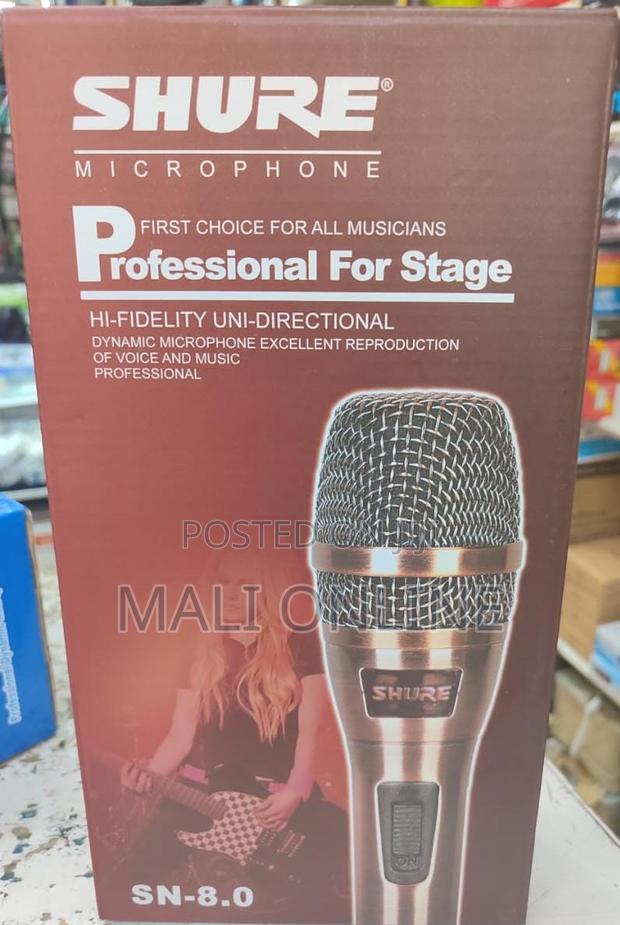 Shure Sn 8.0 Professional Dynamic Vocal Microphone - thumbnail 5