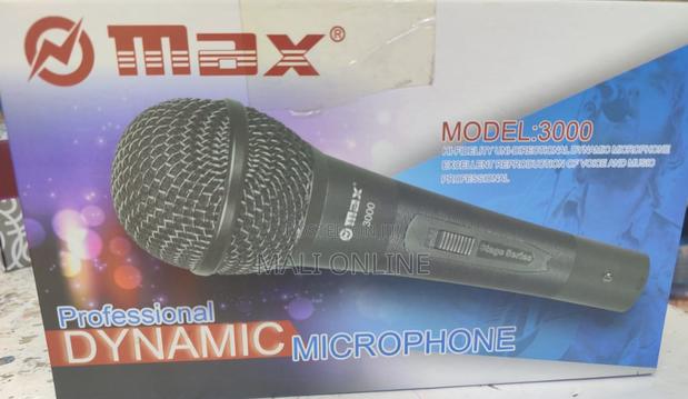 Max 3000 Professional Dynamic Microphone Wired Stage Mic