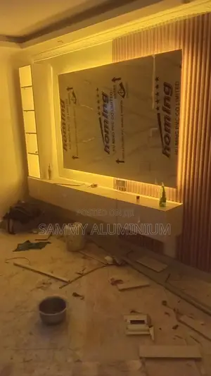 Gypsum Tv Cabinet