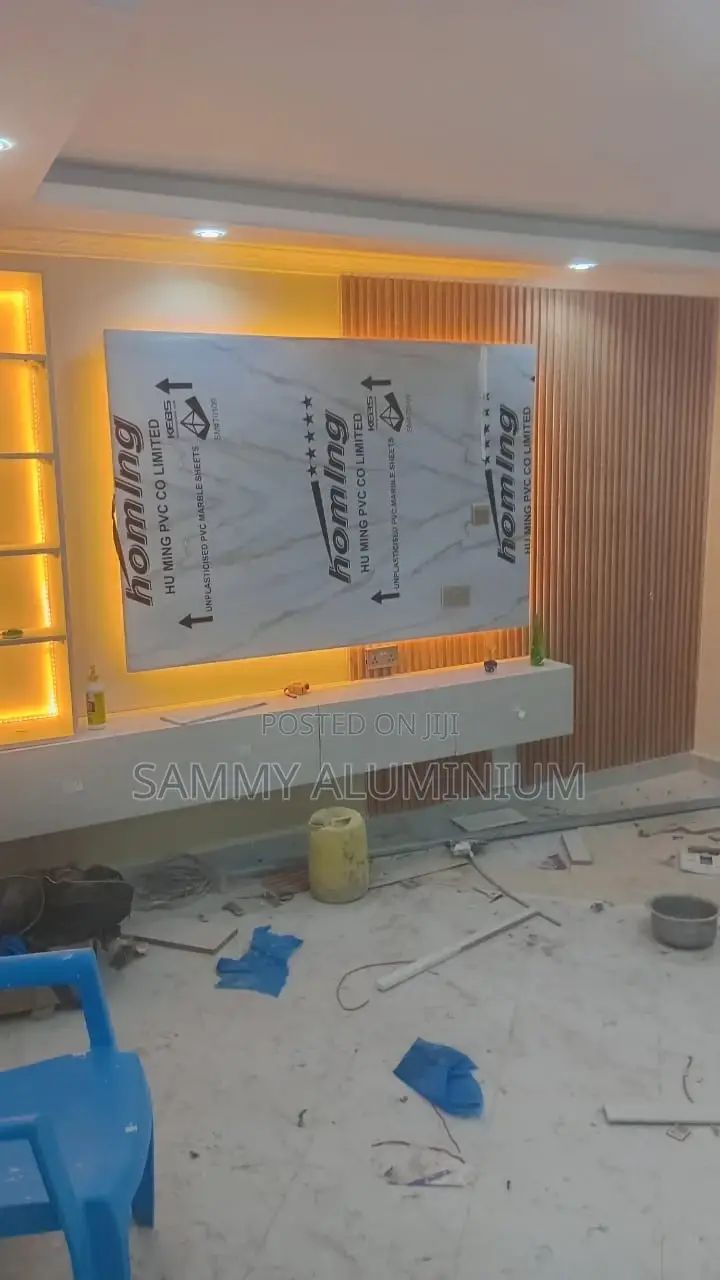 Gypsum Tv Cabinet