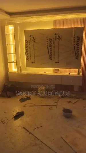 Gypsum Tv Cabinet