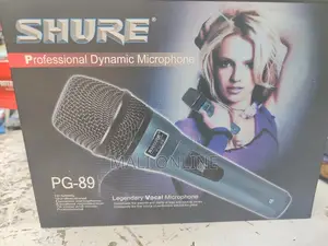 Shure Pg-89 Professional Dynamic Cardioid Microphone Corded