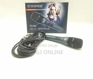 Shure Pg-89 Professional Dynamic Cardioid Microphone Corded