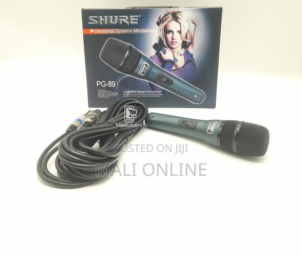 Shure Pg-89 Professional Dynamic Cardioid Microphone Corded - thumbnail 2