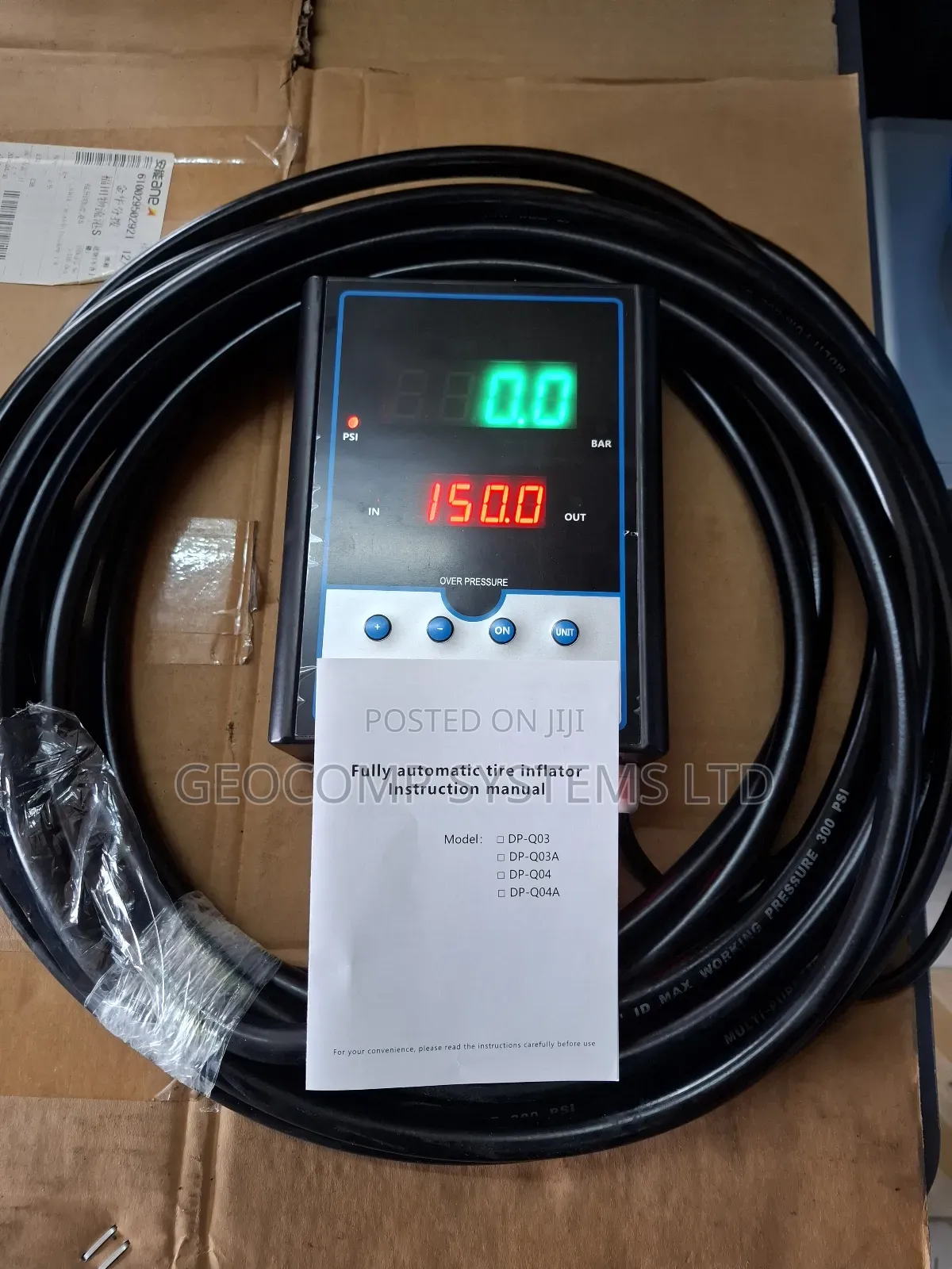 Digital Tyre Inflator Gauge